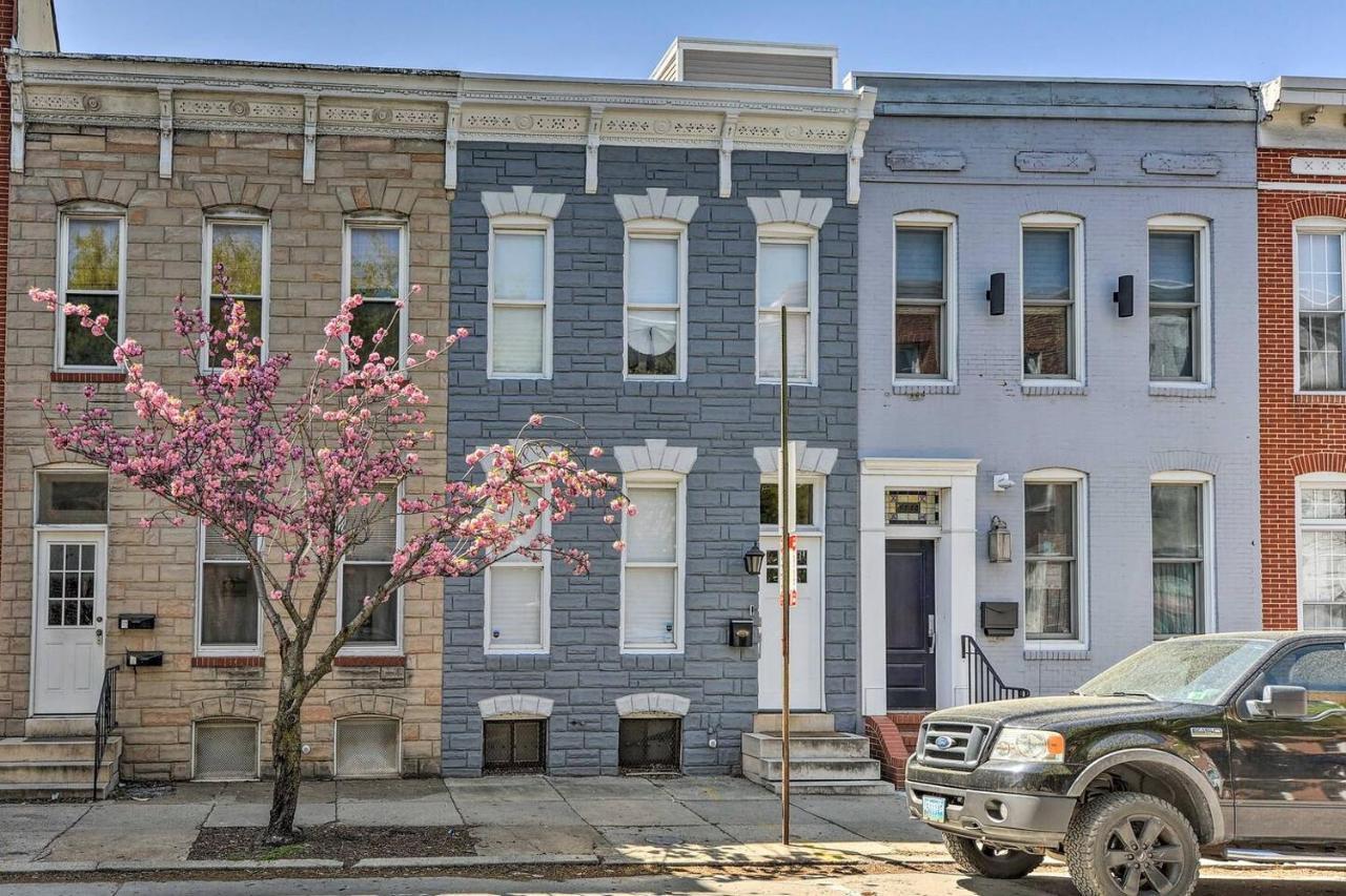 Baltimore Abode, Walk To Cross Street Market! Exteriér fotografie